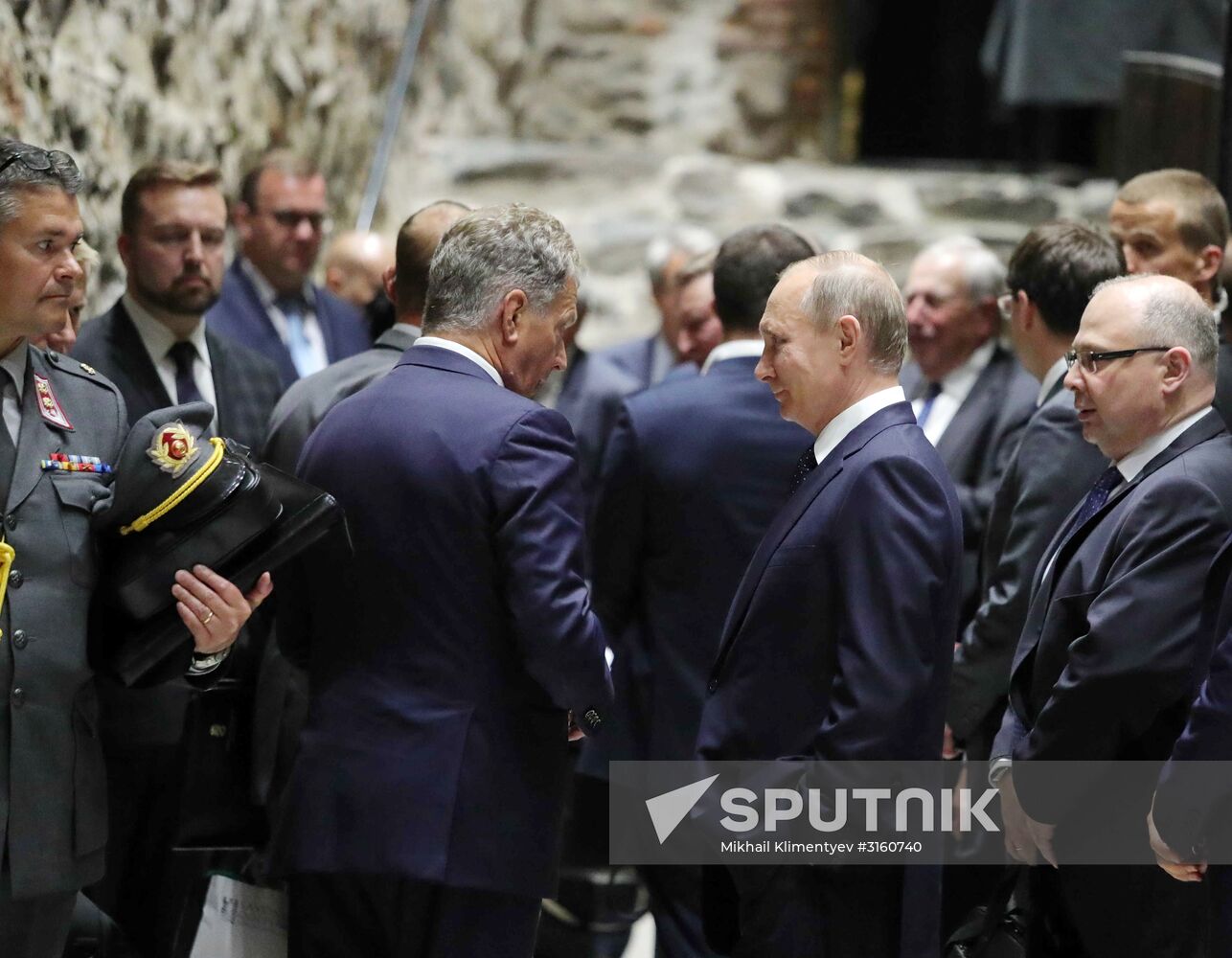 Russian President Vladimir Putin's working visit to Finland