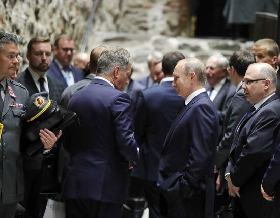 Russian President Vladimir Putin's working visit to Finland