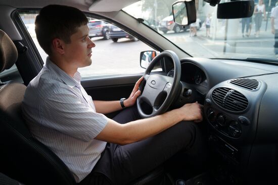 El Lada Kalina owner Sergey Kurov from Krasnodar Territory