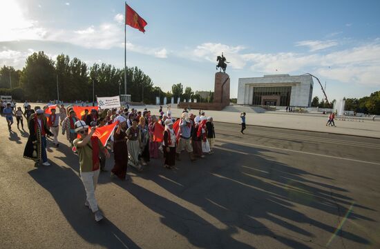 Oimo 2017 international festival in Bishkek