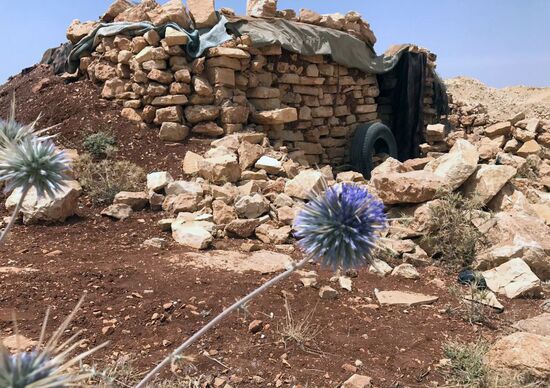 Terrorist base in Arsal upland area on Lebanese-Syrian border