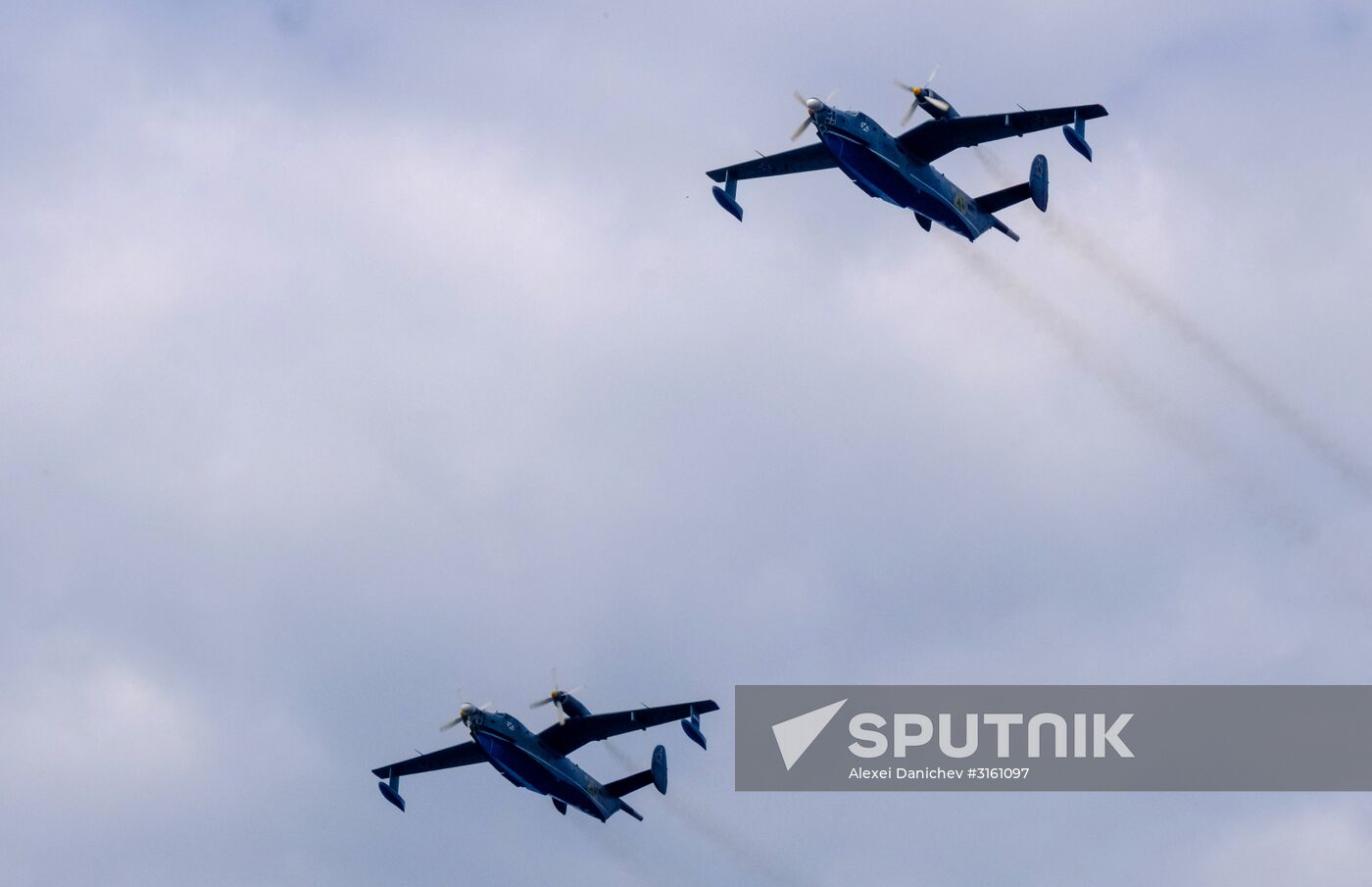 Final practice of Navy Day Parade in Kronstadt