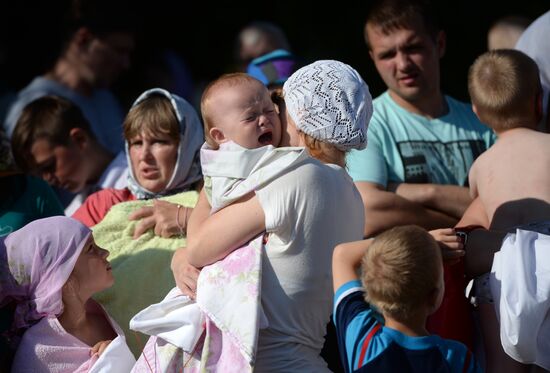 Baptism of Rus celebrated across Russia