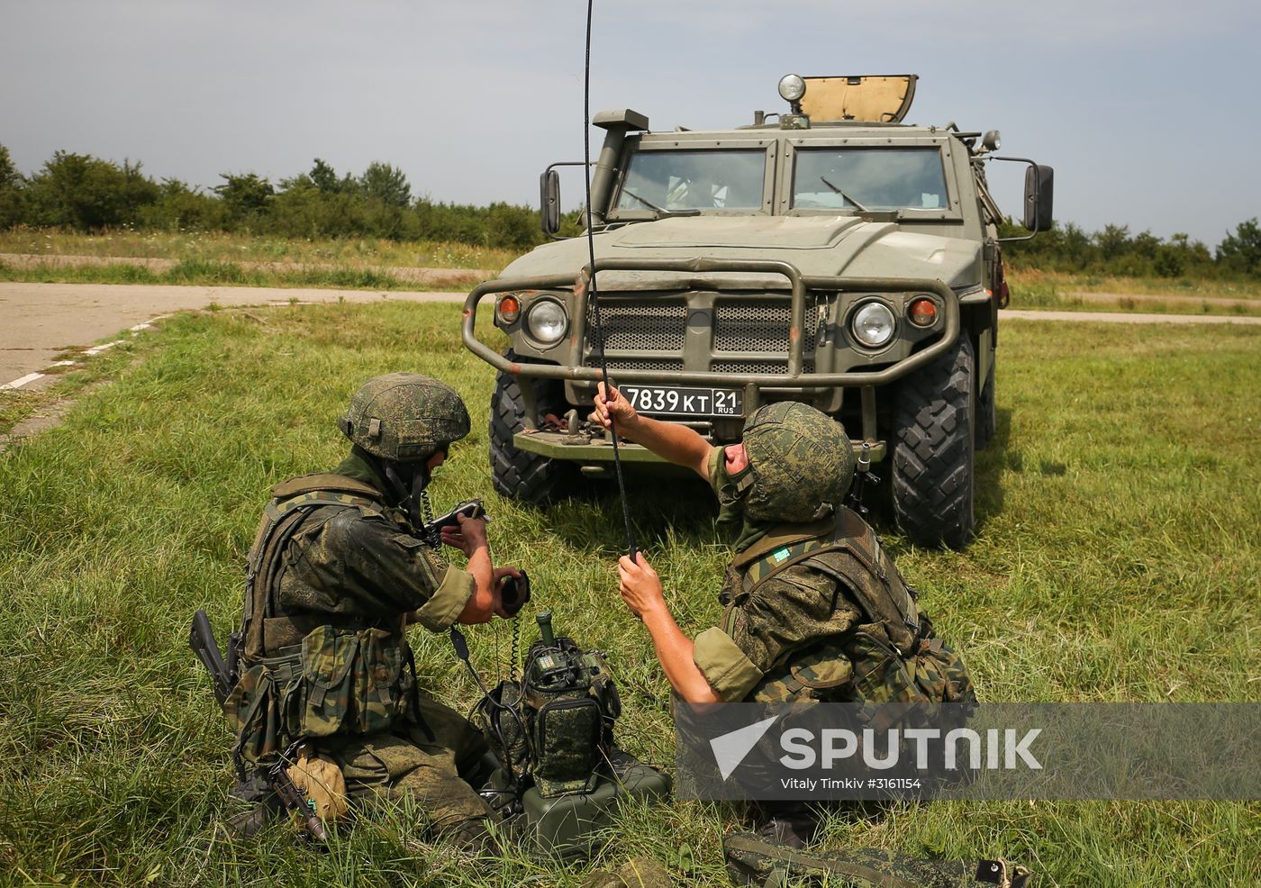 Tactical drill with Southern Military District special force units