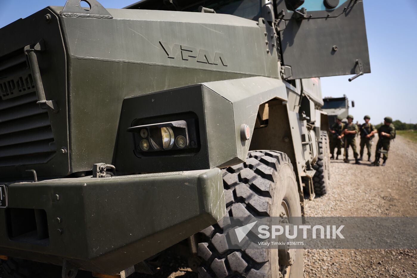 Tactical drill with Southern Military District special force units