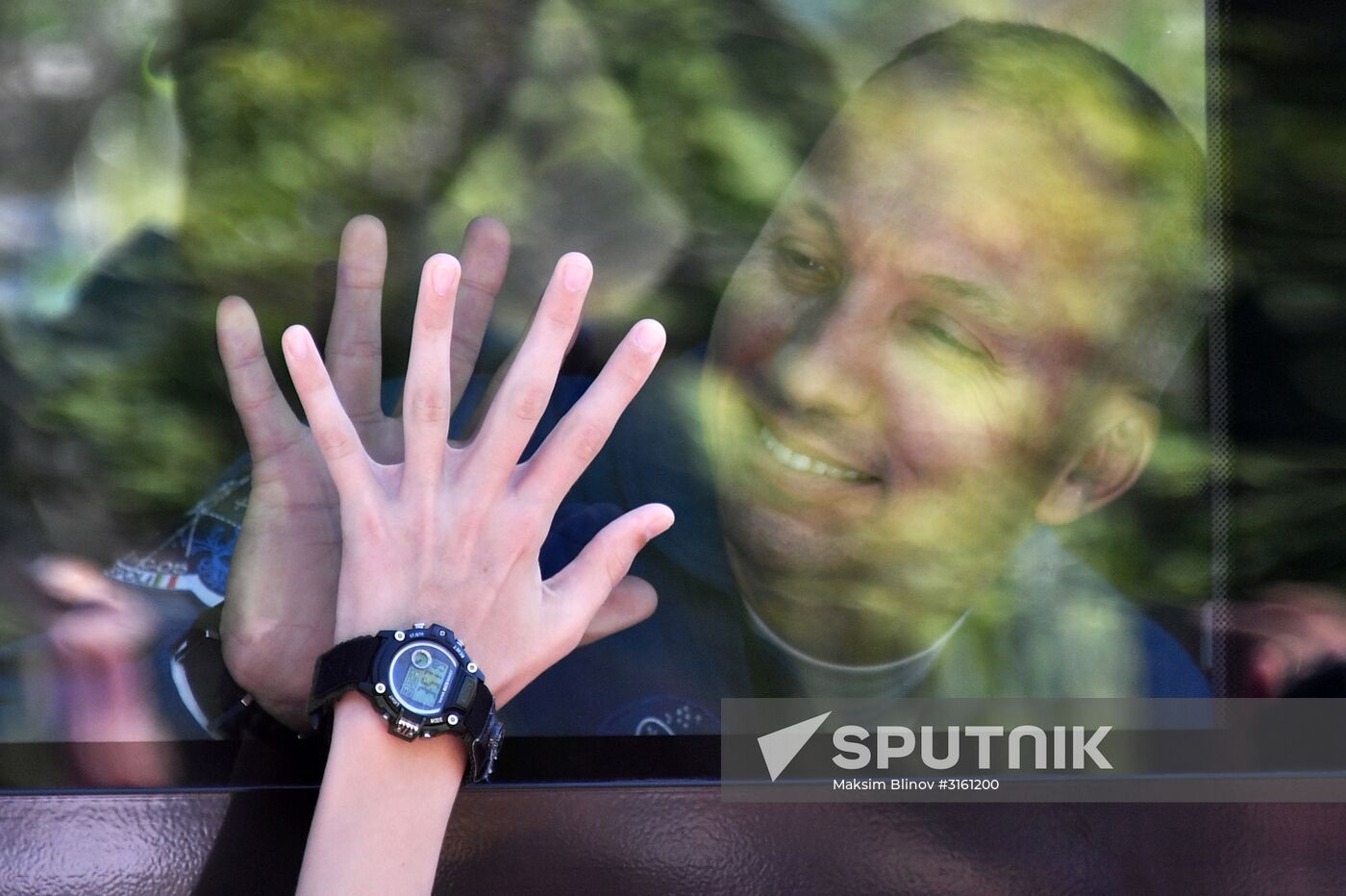 Launch of Soyuz MS-05 manned spacecraft with ISS Expedition 52/53 crew