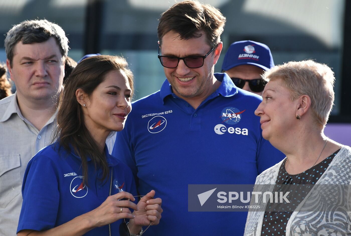 Launch of Soyuz MS-05 manned spacecraft with ISS Expedition 52/53 crew