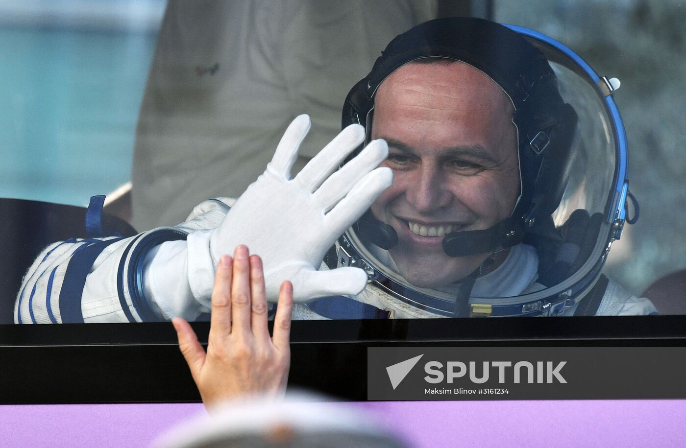 Launch of Soyuz MS-05 manned spacecraft with ISS Expedition 52/53 crew