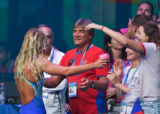 17th FINA World Championships. Swimming. Day six