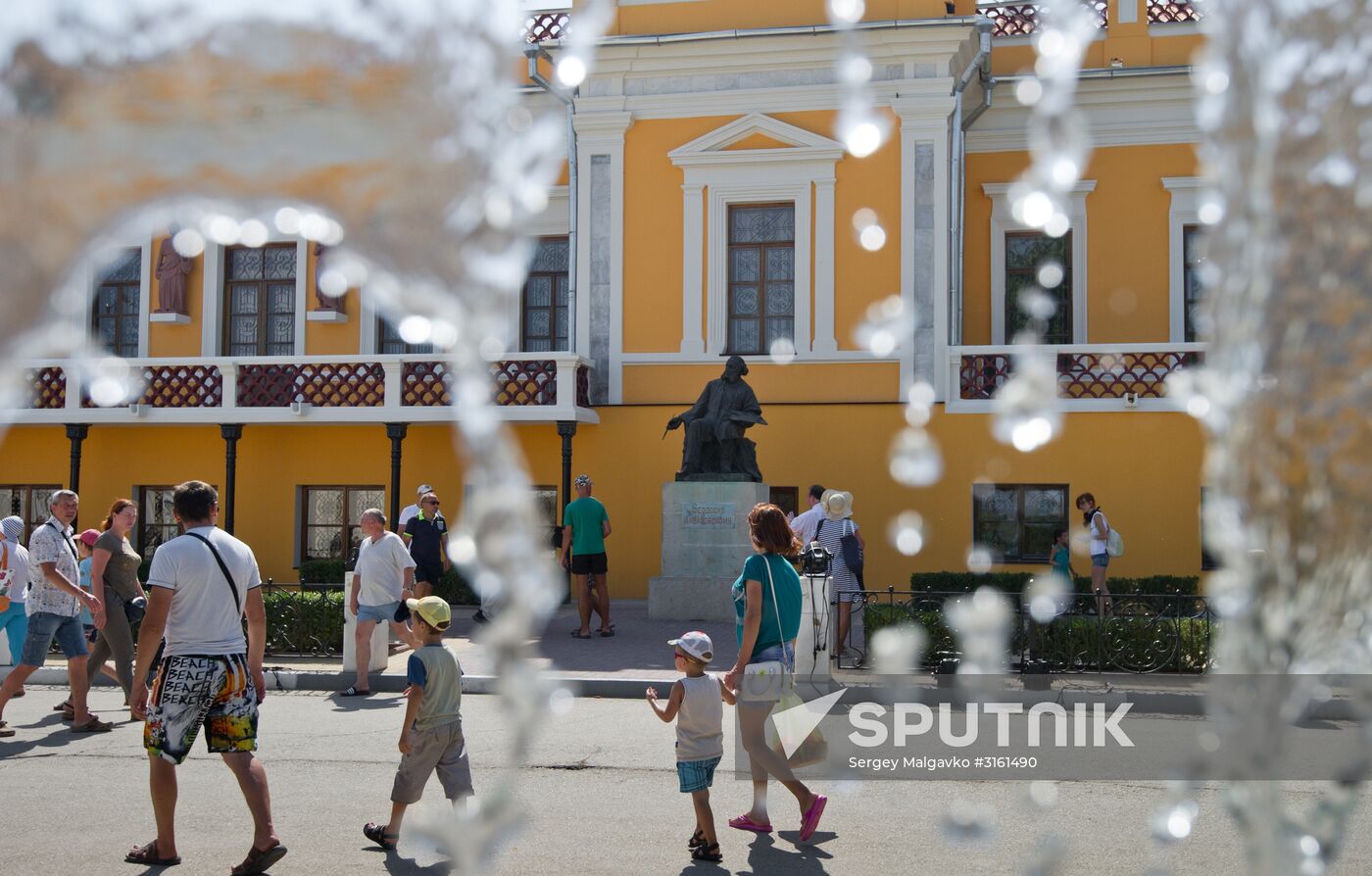 Celebration of 200 years since Ivan Aivazovsky's birth in Crimea