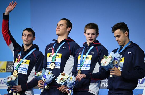 17th FINA World Championships. Swimming. Day six