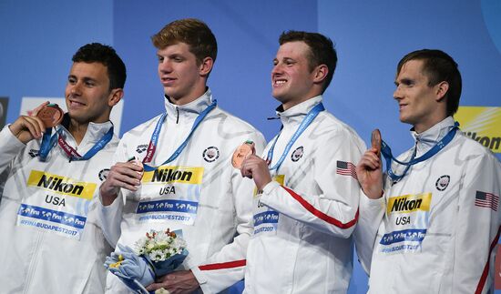 17th FINA World Championships. Swimming. Day six