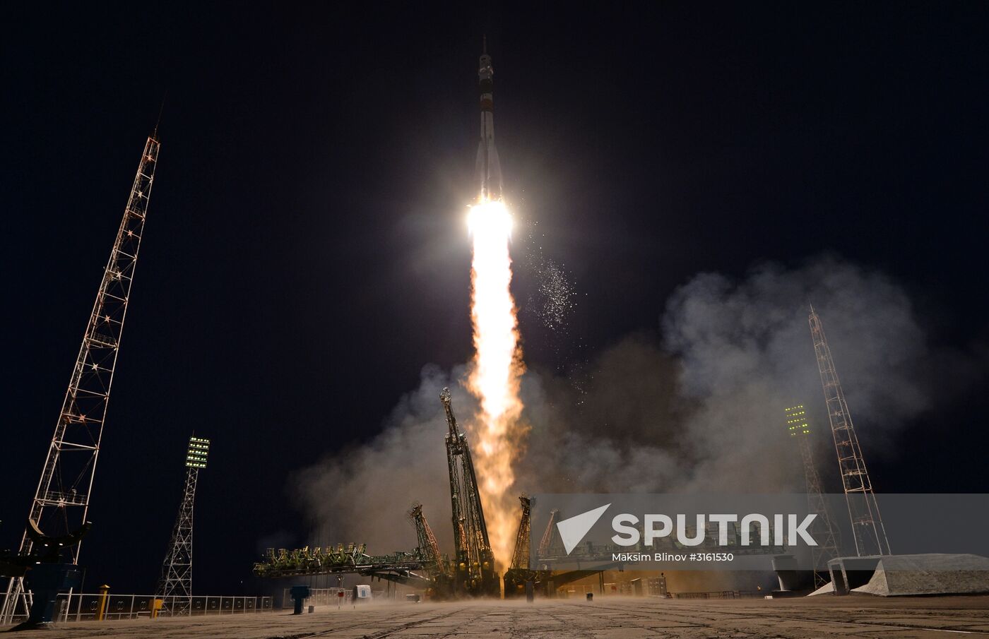Soyuz MS-05 manned spacecraft launched with ISS expedition 52/53 crew