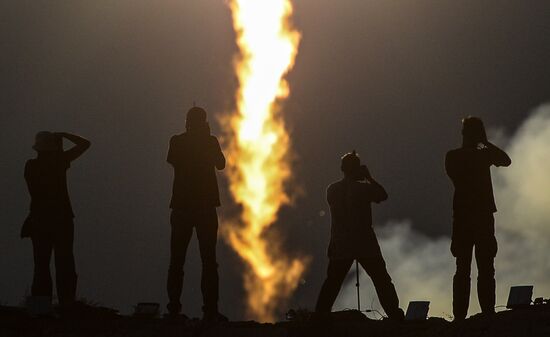 Soyuz MS-05 manned spacecraft launched with ISS expedition 52/53 crew