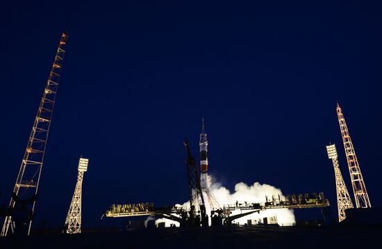 Soyuz MS-05 manned spacecraft launched with ISS expedition 52/53 crew