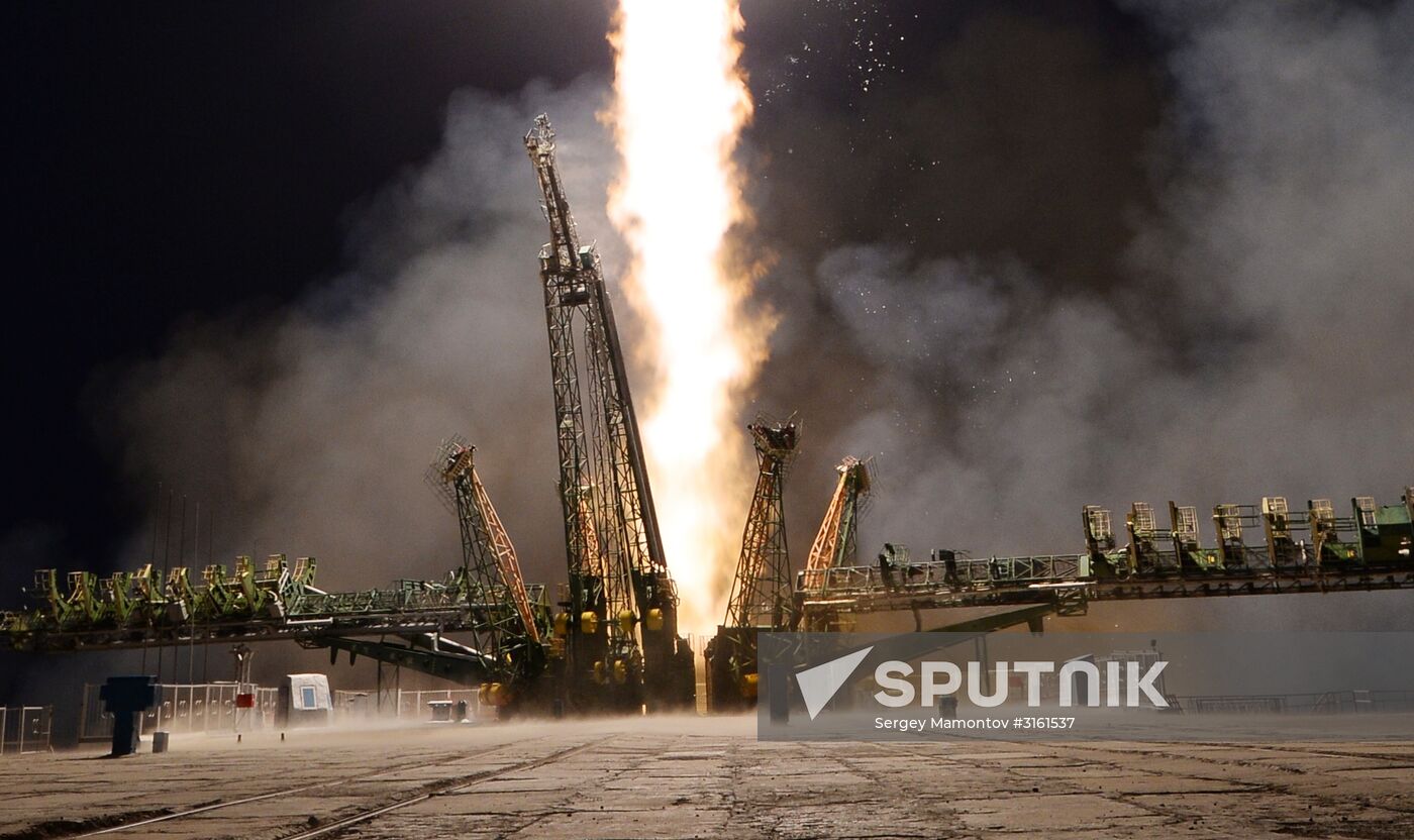 Soyuz MS-05 manned spacecraft launched with ISS expedition 52/53 crew