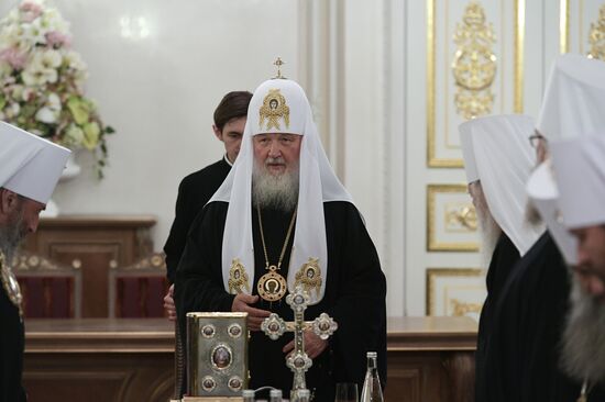 Meeting of Holy Synod in St. Petersburg
