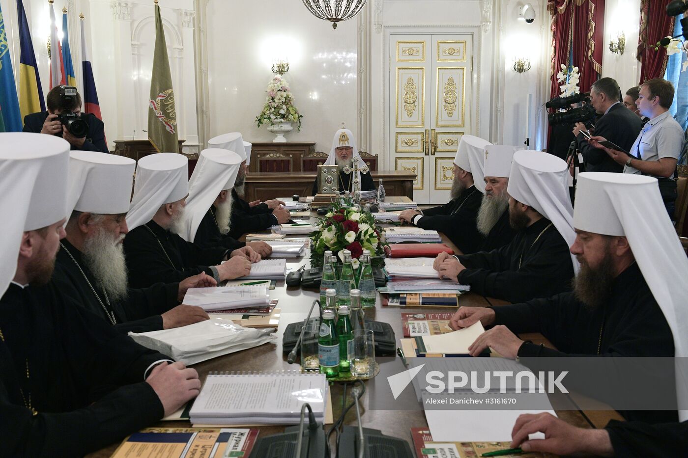 Meeting of Holy Synod in St. Petersburg