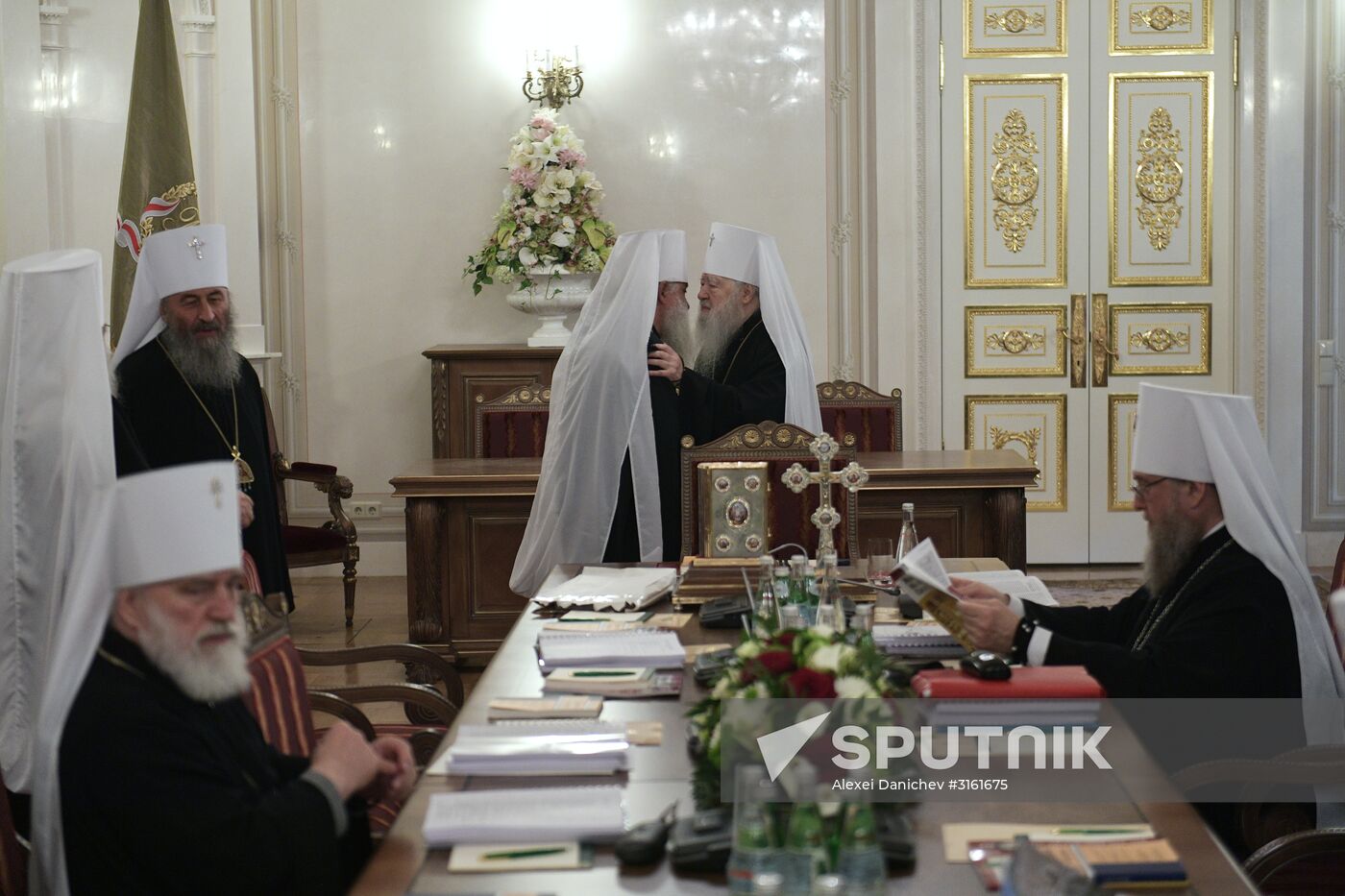 Meeting of Holy Synod in St. Petersburg