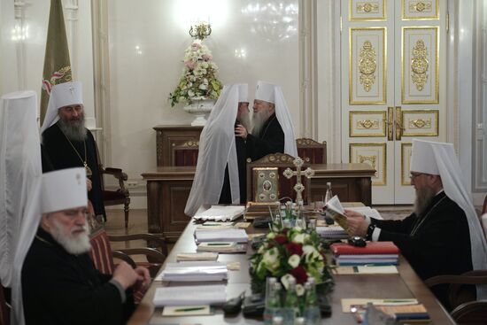 Meeting of Holy Synod in St. Petersburg