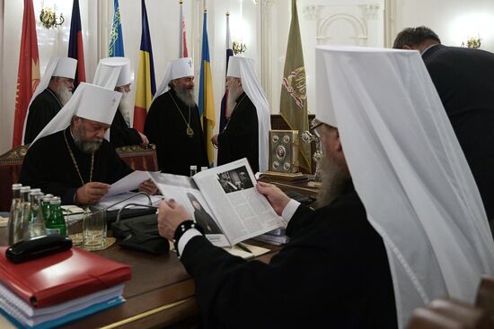 Meeting of Holy Synod in St. Petersburg