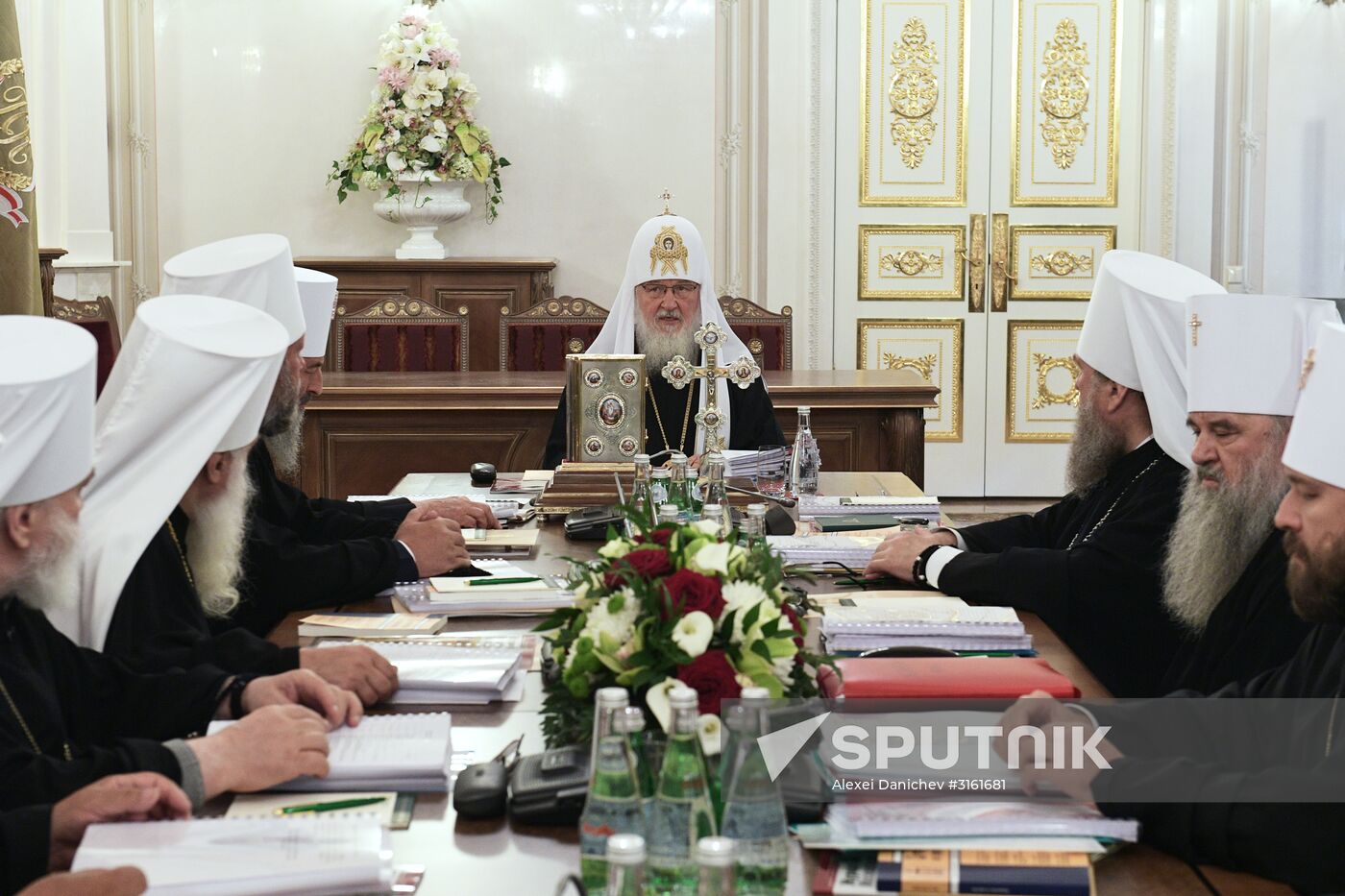 Meeting of Holy Synod in St. Petersburg