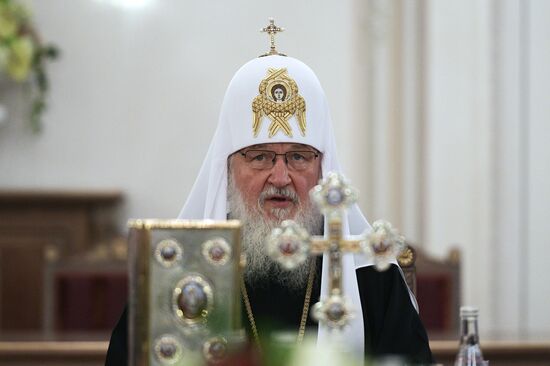 Meeting of Holy Synod in St. Petersburg