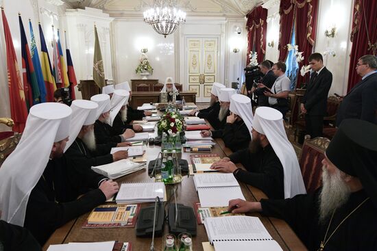 Meeting of Holy Synod in St. Petersburg