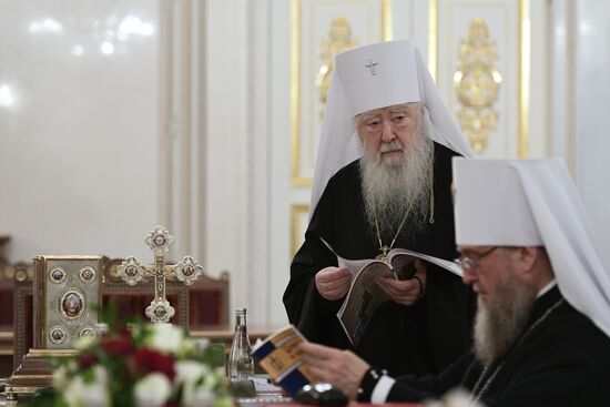 Meeting of Holy Synod in St. Petersburg