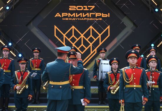 Opening ceremony for International Army Games 2017