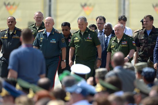 Opening ceremony for International Army Games 2017
