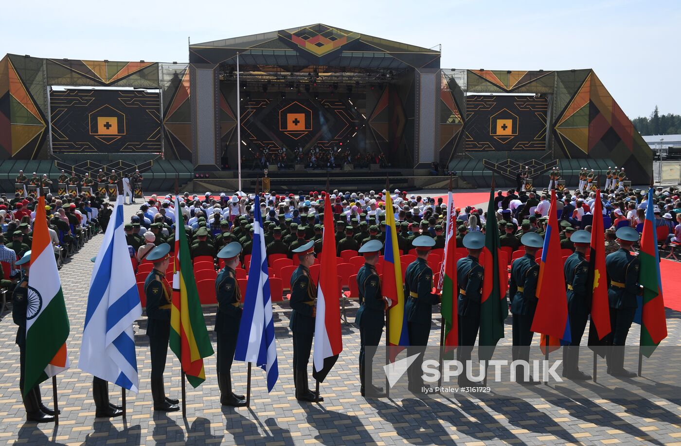 Opening ceremony for International Army Games 2017