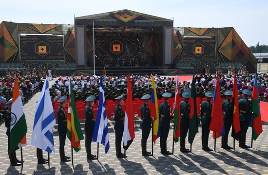 Opening ceremony for International Army Games 2017