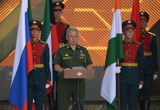 Opening ceremony for International Army Games 2017