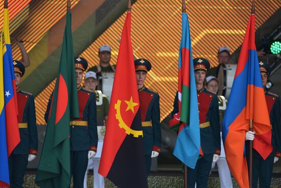 Opening ceremony for International Army Games 2017