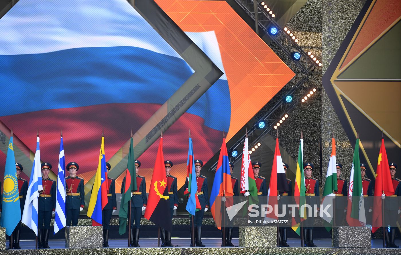 Opening ceremony for International Army Games 2017