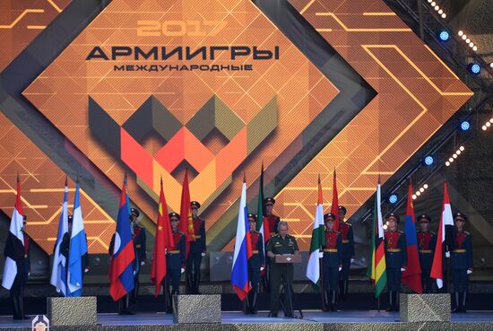 Opening ceremony for International Army Games 2017