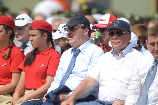 Opening ceremony for International Army Games 2017