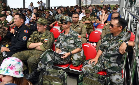 Opening ceremony for International Army Games 2017