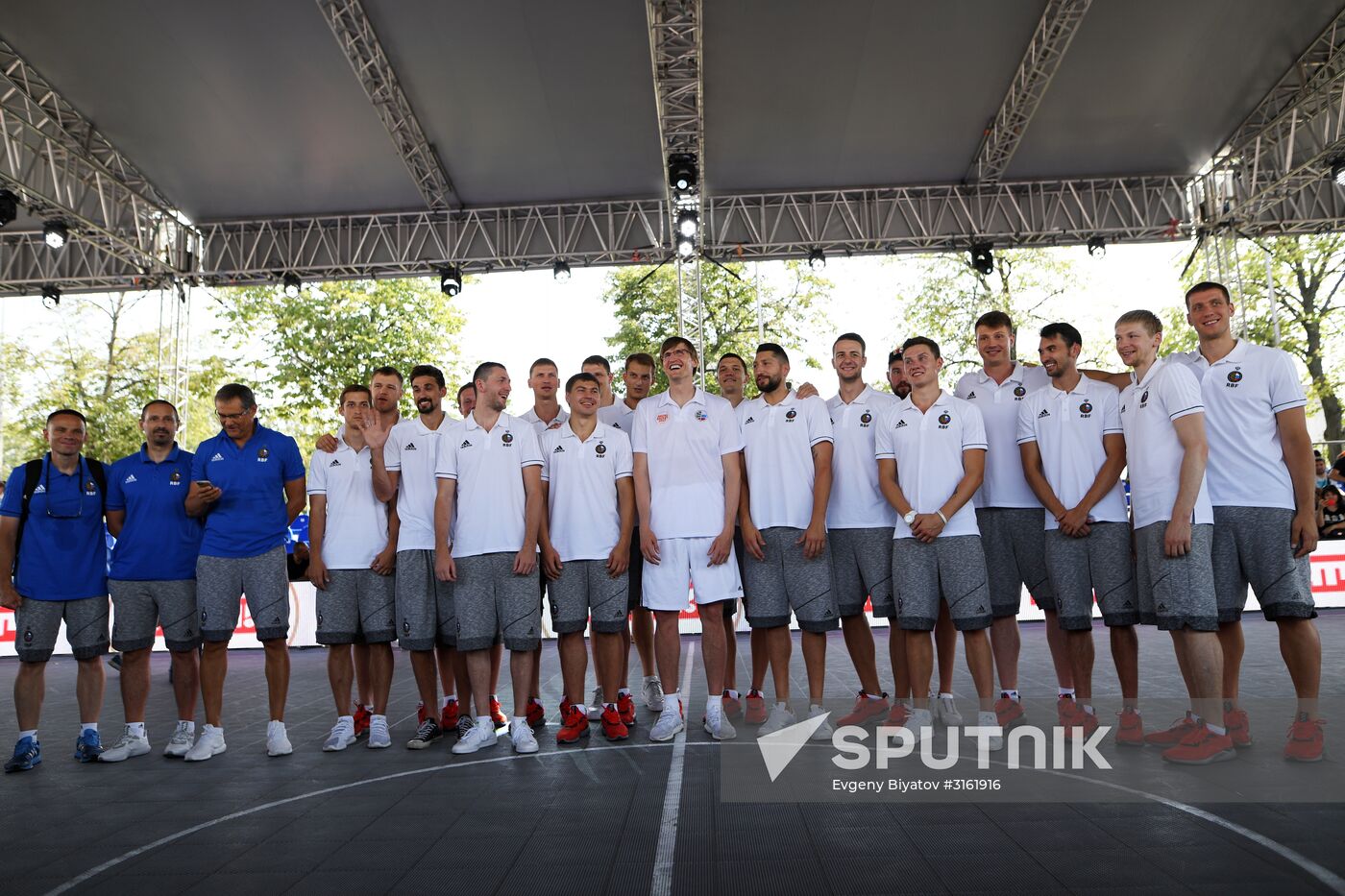 Basketball. Russian national men's team presented