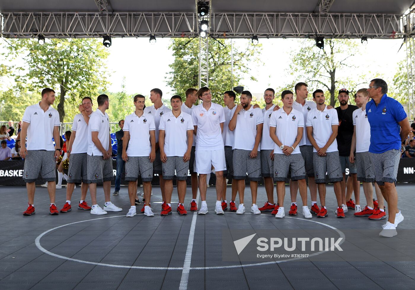 Basketball. Russian national men's team presented