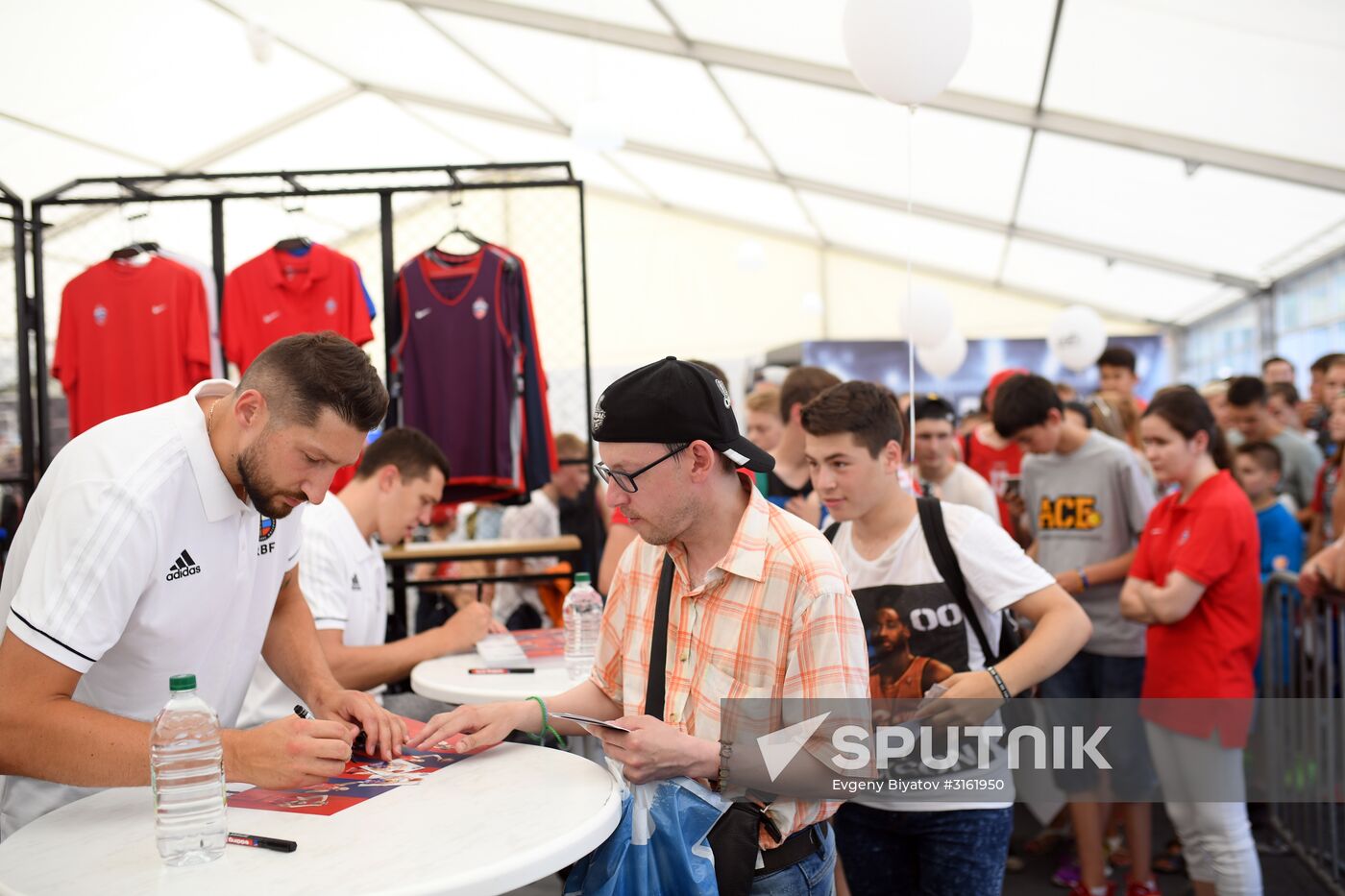 Basketball. Presentation of Russian national men's team