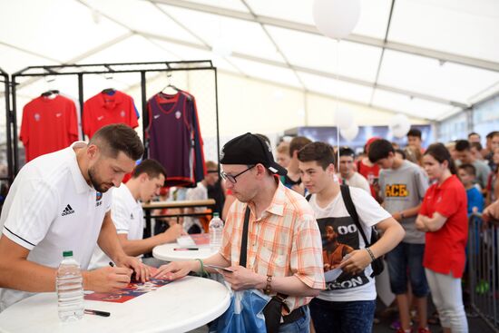 Basketball. Presentation of Russian national men's team