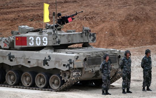 Opening ceremony for International Army Games 2017