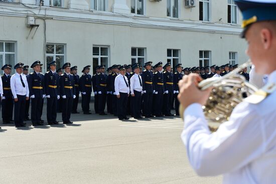 Air Force Academy graduation ceremony in Krasnodar