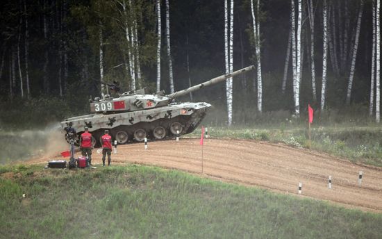 Opening ceremony for International Army Games 2017