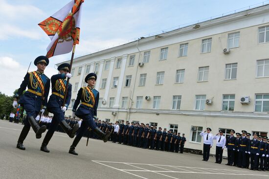 Air Force Academy graduation ceremony in Krasnodar