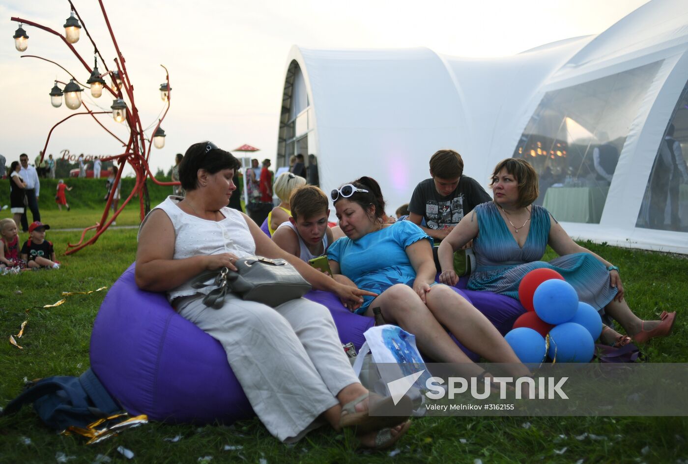 Chemodan art festival in Suzdal