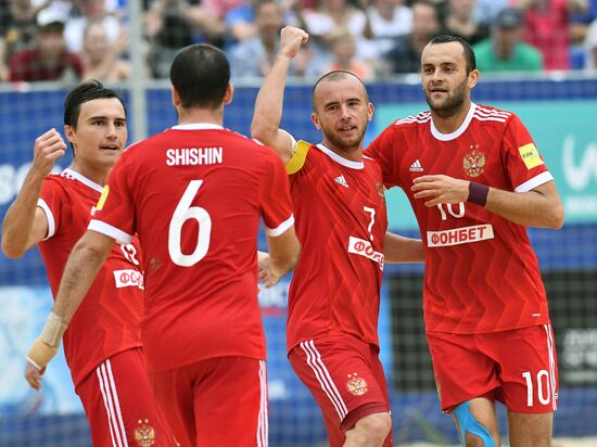 2017 Euro Beach Soccer League. Russia vs. Belarus