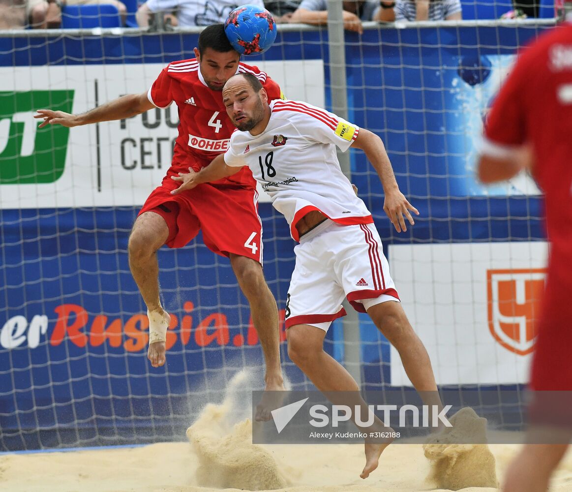 2017 Euro Beach Soccer League. Russia vs. Belarus
